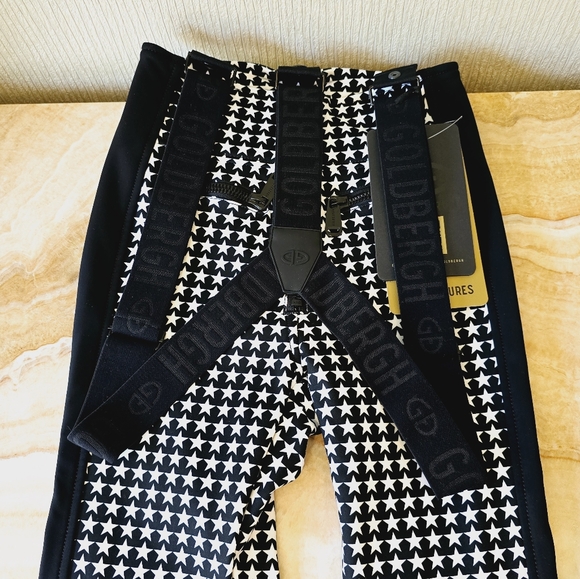 Goldbergh Starski Star Black Ski Pants Starstruck Goldbergh High End Skiโฆ - Picture 4 of 15